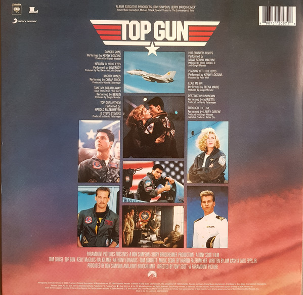 Виниловая пластинка OST TOP GUN LP - рис.1