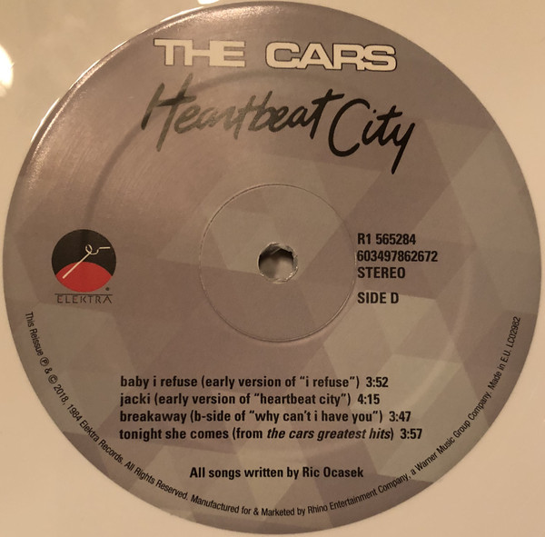 Виниловая пластинка The Cars - Heartbeat City - рис.0