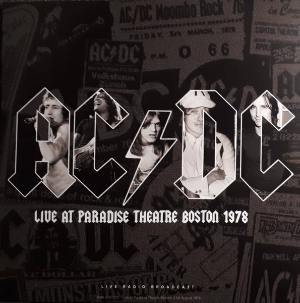 Виниловая пластинка AC/DC – Live At Paradise Theatre Boston 1978 LP - рис.0