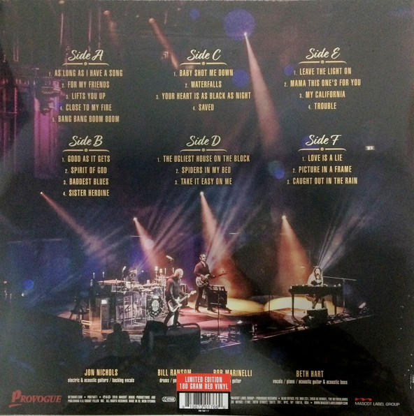 Виниловая пластинка Beth Hart - Live At The Royal Albert Hall - рис.1