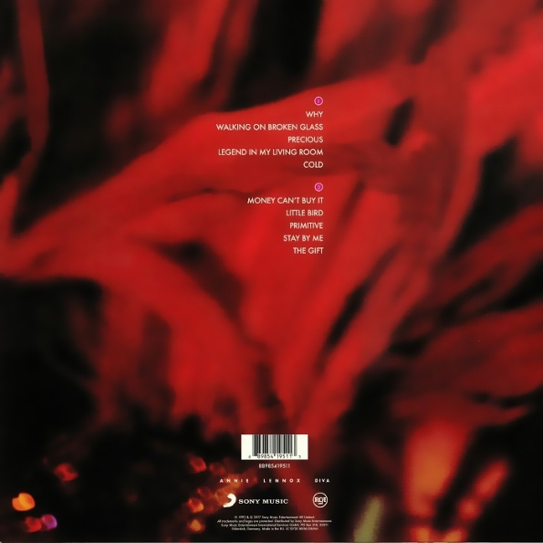 Виниловая пластинка ANNIE LENNOX DIVA LP - рис.1
