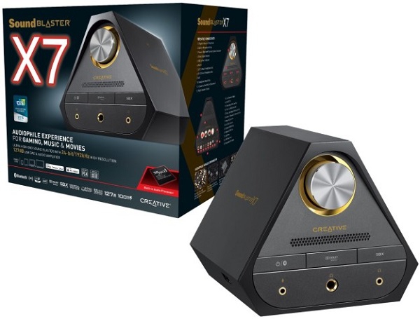 Внешняя звуковая карта Creative Sound Blaster X7 Black - рис.6