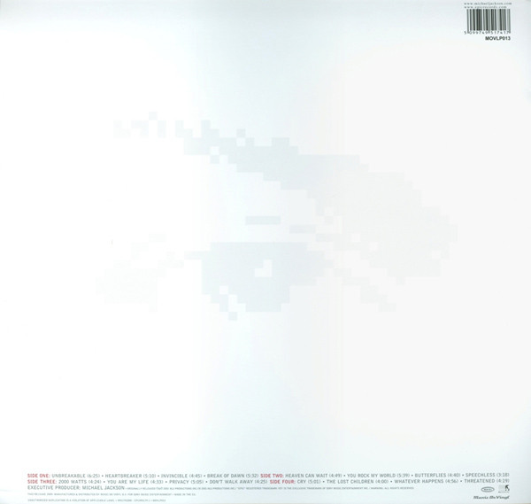 Виниловая пластинка Michael Jackson - Invincible - рис.2