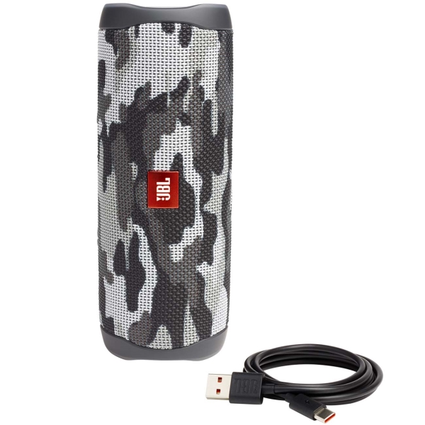 Портативная колонка JBL Flip 5 Arctic Camouflage - рис.4