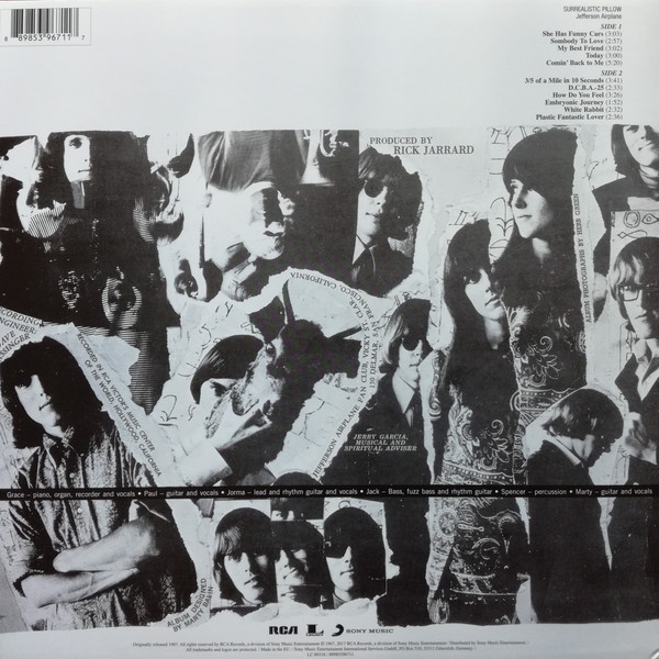 Виниловая пластинка Jefferson Airplane - Surrealistic Pillow - рис.1