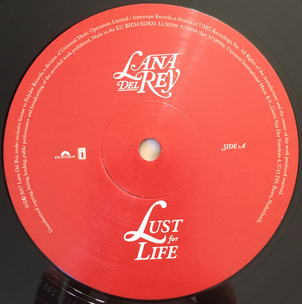 Виниловая пластинка Lana Del Rey – Lust For Life 2LP - рис.3