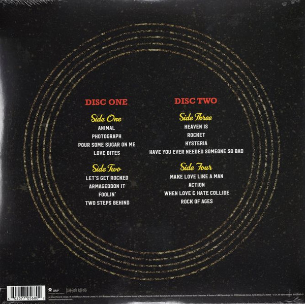 Виниловая пластинка Def Leppard – The Story So Far: The Best Of - 2LP - рис.1