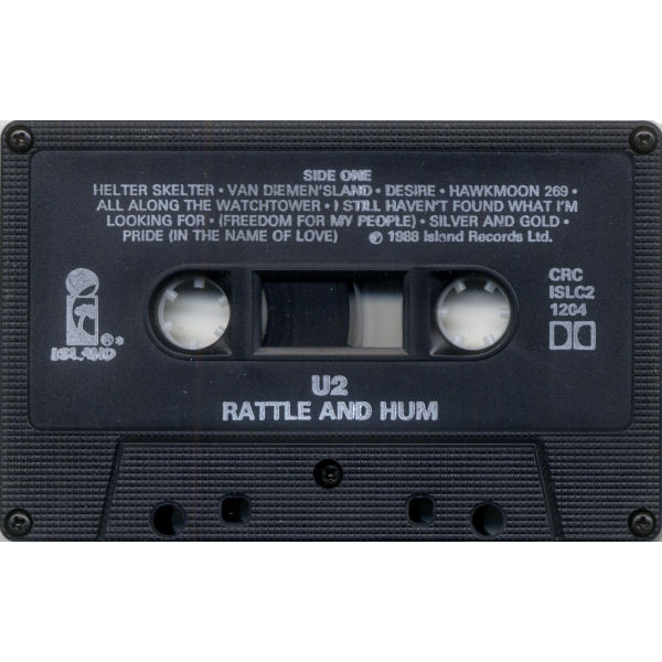 Кассета U2 - Rattle And Hum - рис.3