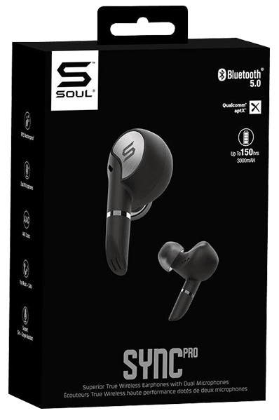 Беспроводные наушники SOUL Electronics Sync PRO Black - рис.3