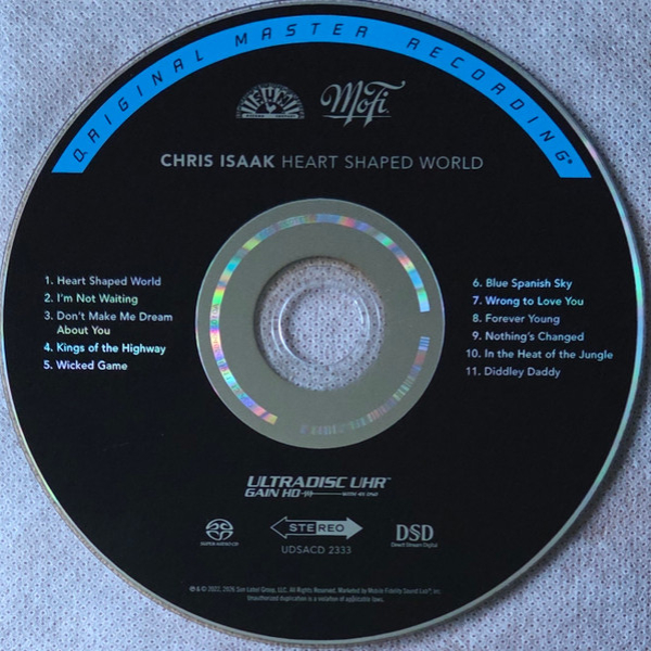 Chris Isaak - Heart Shaped World SACD - рис.2