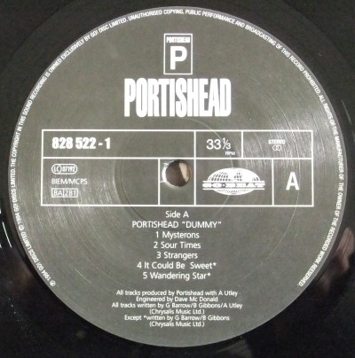 Виниловая пластинка Portishead - Dummy - рис.2