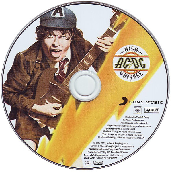 CD-диск AC/DC - High Voltage - CD - рис.1