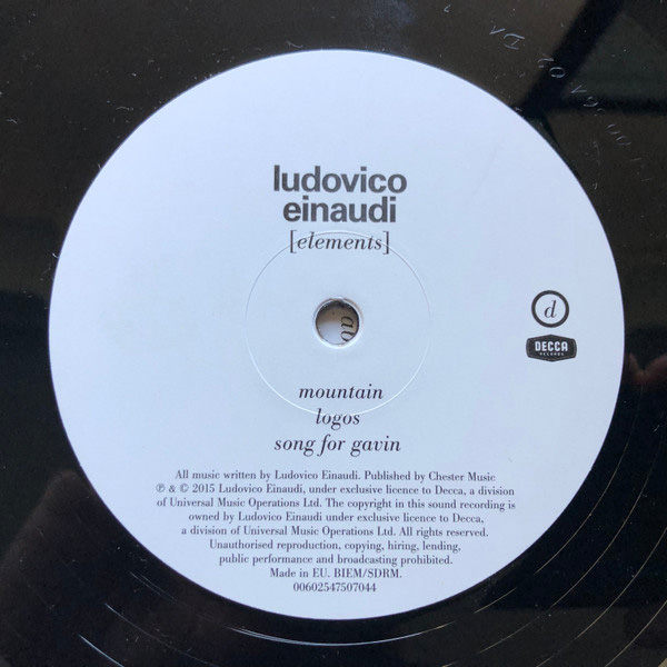 Виниловая пластинка Ludovico Einaudi - Elements LP - рис.7