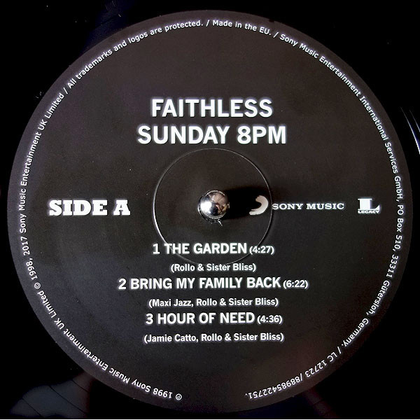 Виниловая пластинка Faithless – Sunday 8PM LP - рис.2