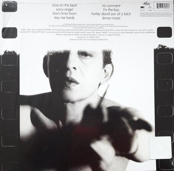 Виниловая пластинка Gainsbourg – Love On The Beat LP - рис.1