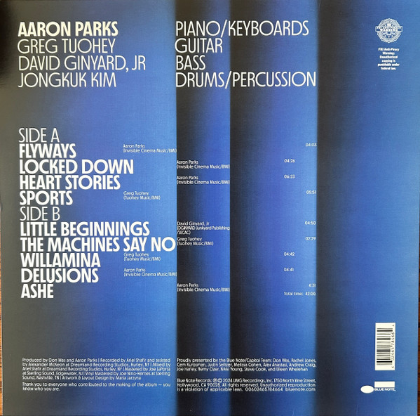 Виниловая пластинка Aaron Parks – Little Big III LP - рис.1