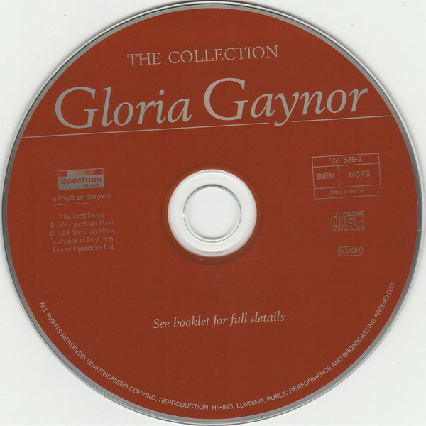 CD-диск Gloria Gaynor - The Collection - рис.2