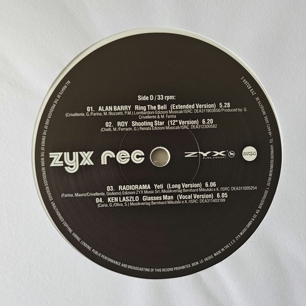 Виниловая пластинка Various – ZYX Italo Disco - Best Of - Volume 7 Coloured 2LP - рис.5