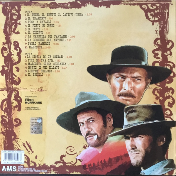 Виниловая пластинка Ennio Morricone – The Good, The Bad And The Ugly LP - рис.1