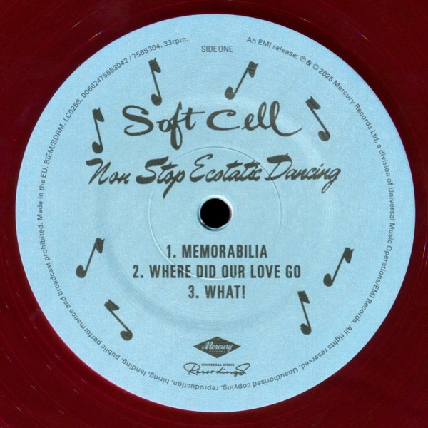 Виниловая пластинка Soft Cell – Non Stop Ecstatic Dancing (deluxe, coloured) - 2LP - рис.9