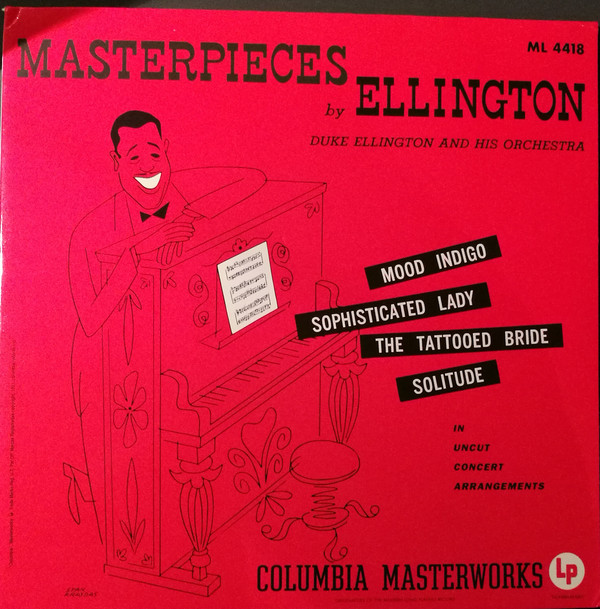 Виниловая пластинка Duke Ellington And His Orchestra - Masterpieces By Ellington - рис.0