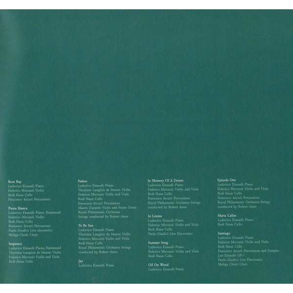 Виниловая пластинка Ludovico Einaudi – The Summer Portraits Coloured LP - рис.3