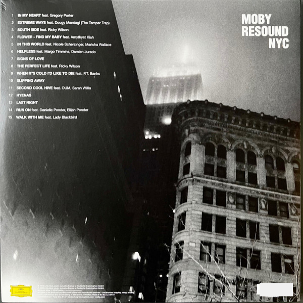 Виниловая пластинка Moby - Resound NYC (coloured) - 2LP - рис.2