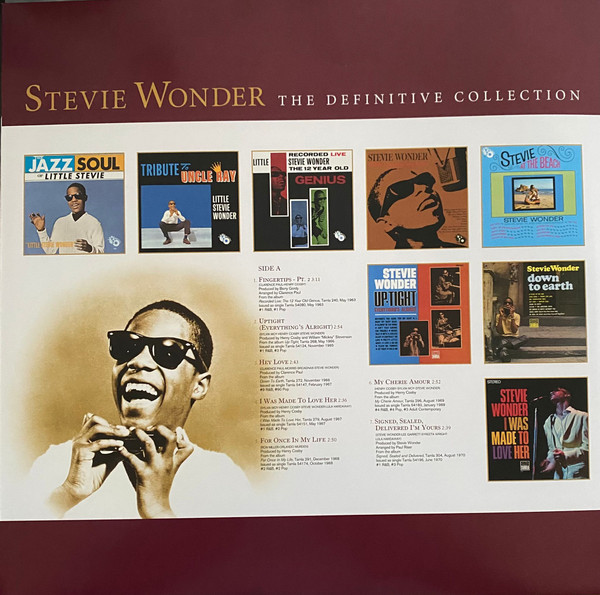 Виниловая пластинка Stevie Wonder – The Definitive Collection 2LP - рис.4