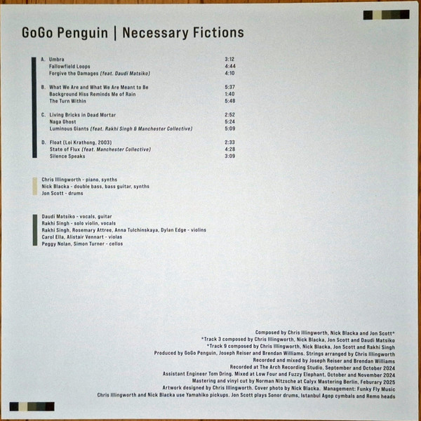 Виниловая пластинка GoGo Penguin – Necessary Fictions - 2LP - рис.1
