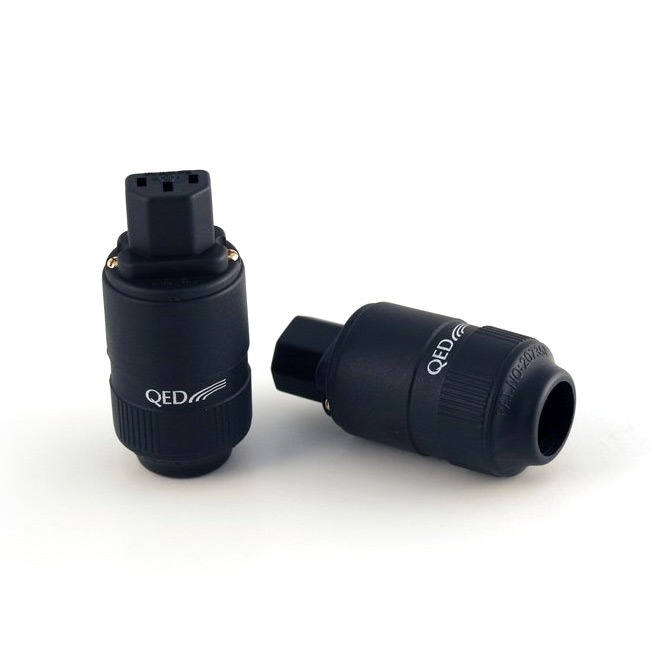 Кабель QED Performance IEC Connector Gold - рис.0