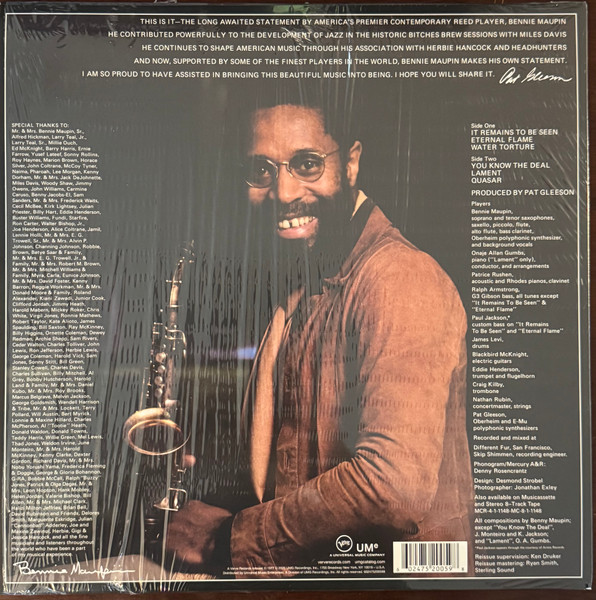 Виниловая пластинка Bennie Maupin – Slow Traffic To The Right - LP - рис.1