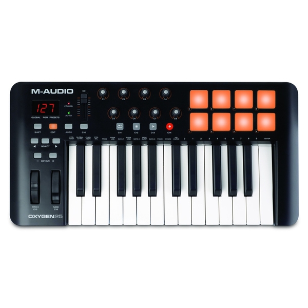 MIDI-клавиатура M-Audio Oxygen 25 Mk IV - рис.1