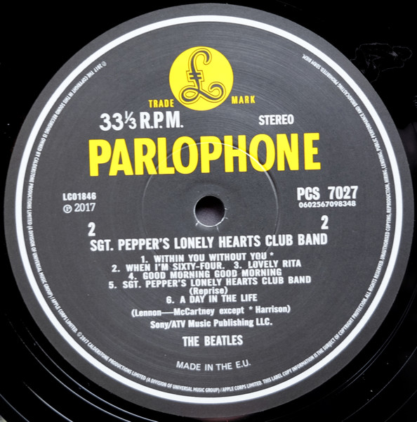 Виниловая пластинка The Beatles – Sgt. Pepper's Lonely Hearts Club Band LP - рис.2