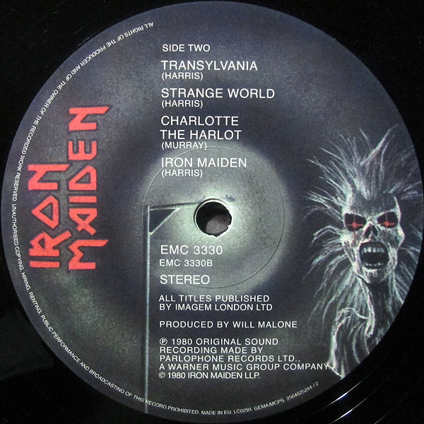 Виниловая пластинка Iron Maiden - Iron Maiden - рис.3