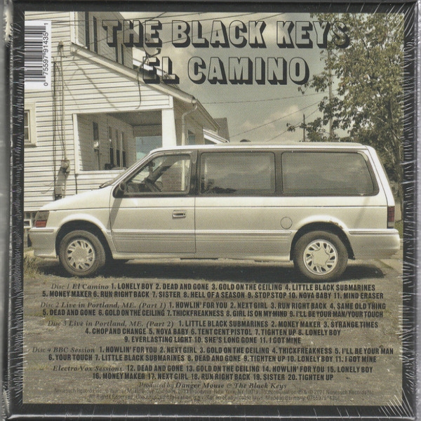 CD-диск The Black Keys – El Camino - Deluxe Edition, Box set - 4CD - рис.2