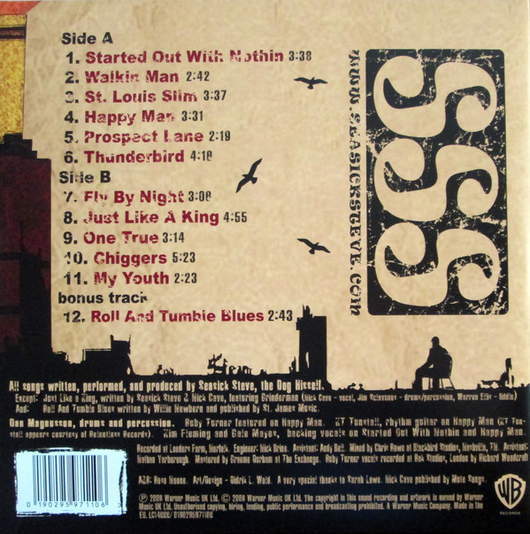 Виниловая пластинка Seasick Steve - I Started Out With Nothin And I Still Got Most Of It Left - рис.2