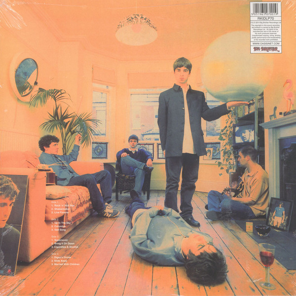Виниловая пластинка Oasis - Definitely Maybe - рис.3