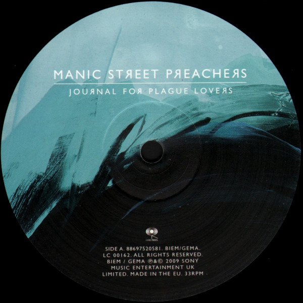 Виниловая пластинка Manic Street Preachers - Journal For Plague Lovers - рис.3