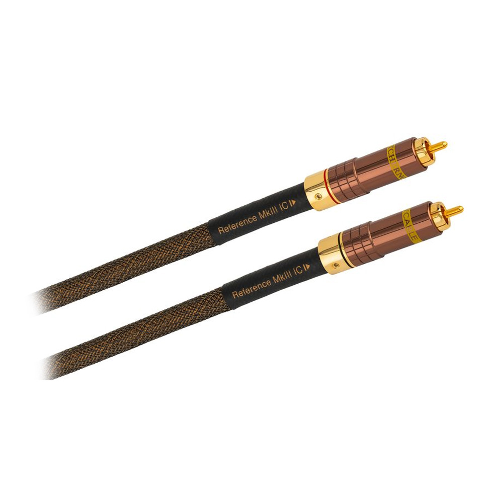 

Кабель Tchernov Cable, Коричневый, Reference MkIII IC 2RCA - 2RCA 4.35m
