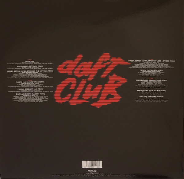 Виниловая пластинка Daft Punk – Daft Club 2LP - рис.1