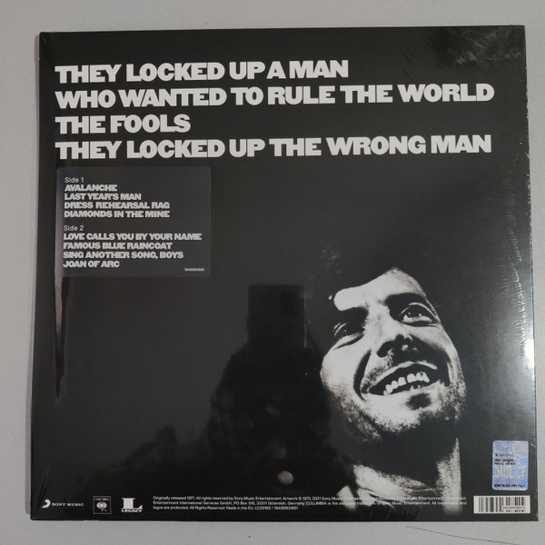 Виниловая пластинка Leonard Cohen – Songs Of Love And Hate (50TH ANNIVERSARY) LP - рис.2