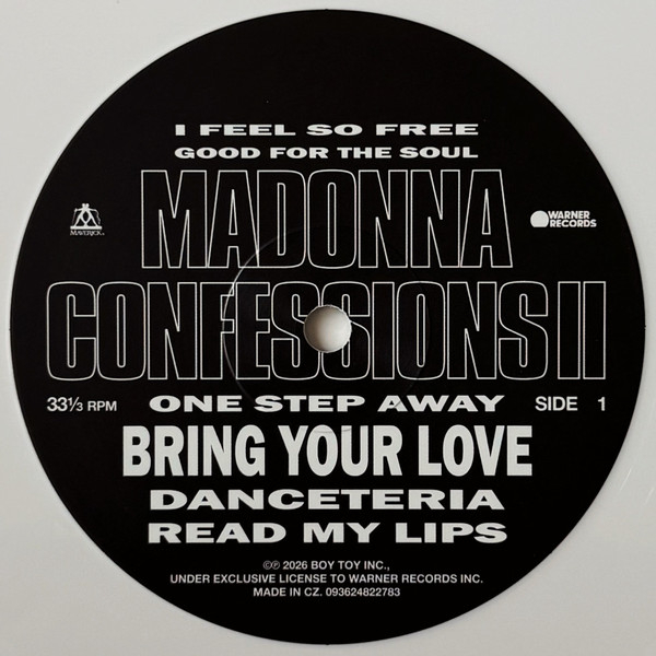 Виниловая пластинка Madonna - Confessions II (White) LP - рис.3