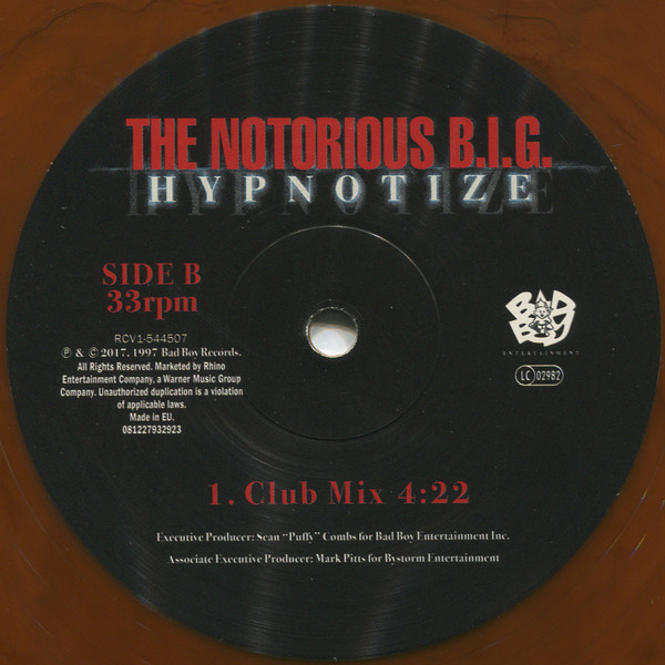 Виниловая пластинка Notorious B.I.G., The - Hypnotize - рис.3