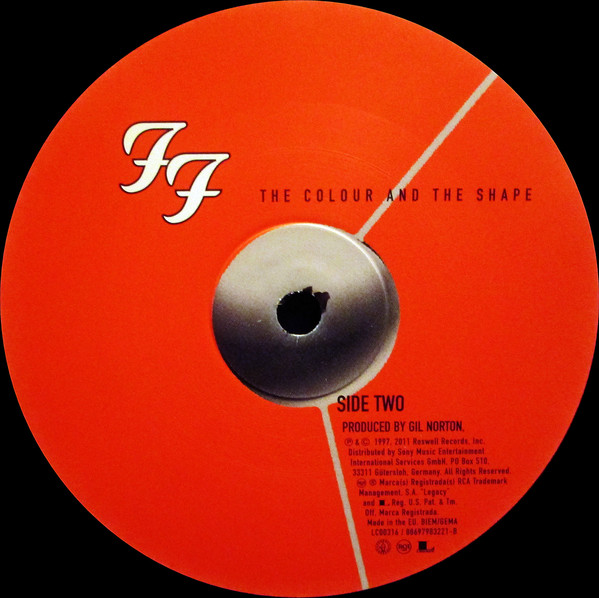 Виниловая пластинка Foo Fighters - The Colour And The Shape - рис.3