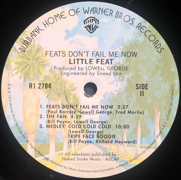 Виниловая пластинка Little Feat - Feats Don't Fail Me Now - рис.3