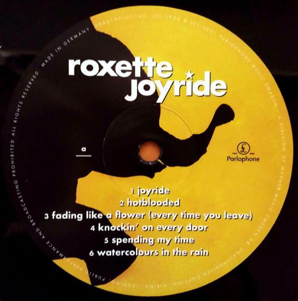 Виниловая пластинка Roxette - Joyride LP - рис.1