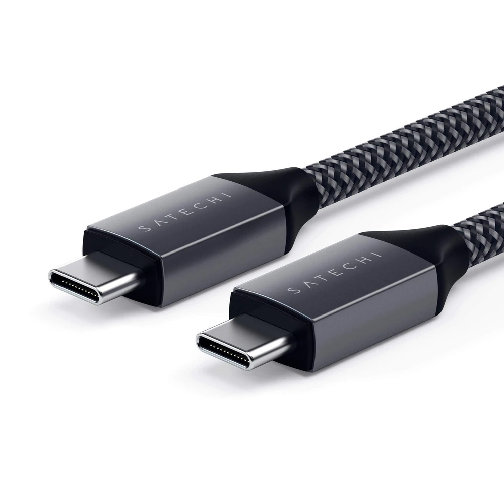 Кабель Satechi USB-C to USB-C 100W Charging Cable 2m - фото 3