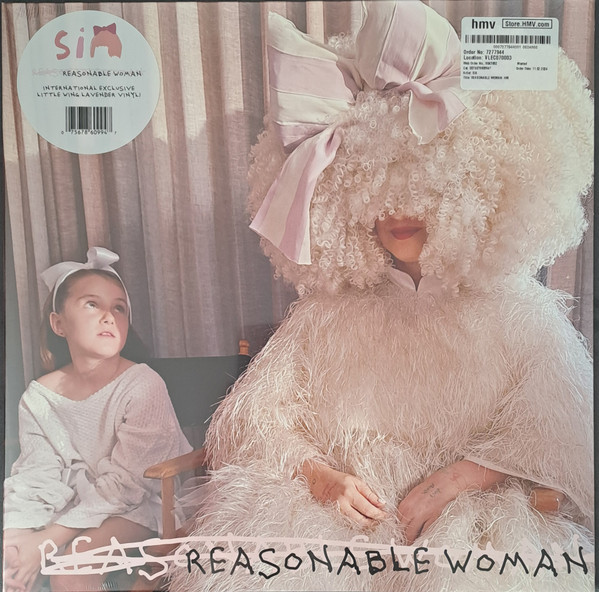 Виниловая пластинка Sia – Reasonable Woman - Lavender - LP - рис.0