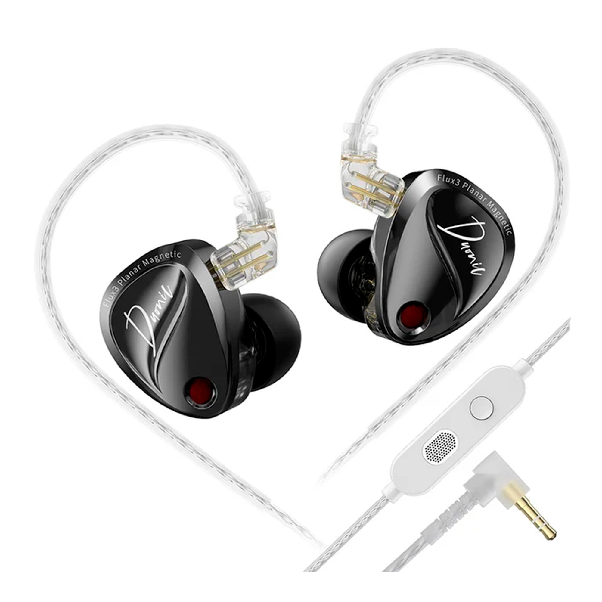 

Наушники внутриканальные KZ, Черный, Duonic Bass Improved Version (With Switches) 3.5mm With Mic Black