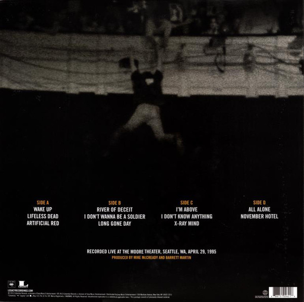 Виниловая пластинка Mad Season - Live At The Moore - рис.2